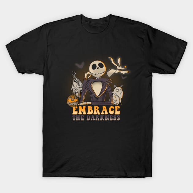 Embrace the Darkness T-Shirt by leepianti